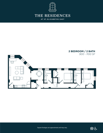 2 Bedroom / 2 Bath