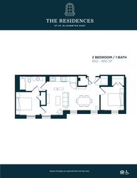2 Bedroom / 1 Bath